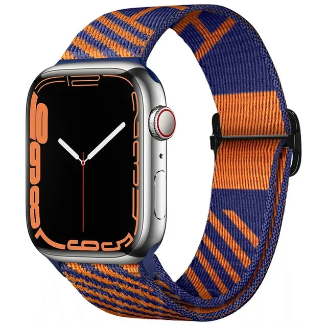 Adjustable Nylon Loop Strap for Apple Watch