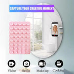 3-Pack Double-Sided Suction Cup Phone Holder