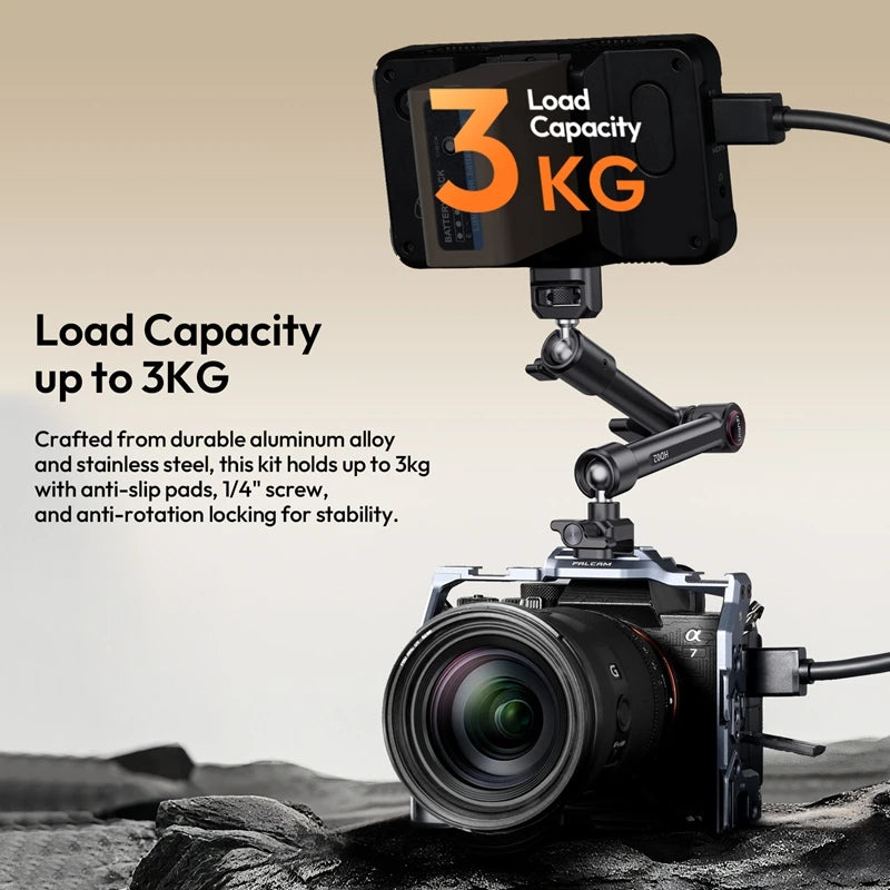Ulanzi HD02 Heavy-Duty Magic Arm Kit With Clamp Mount