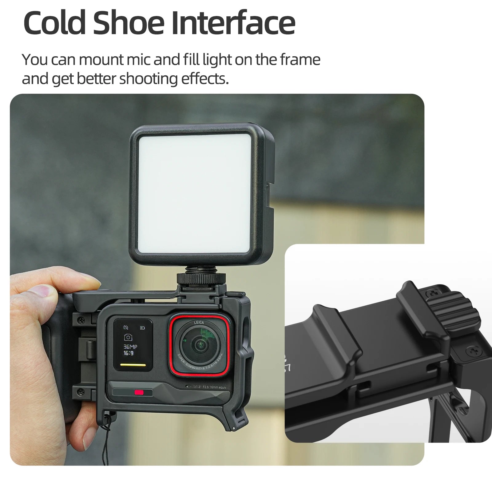 Insta360 Ace Pro 2 Removable Ergonomic Hand Grip
