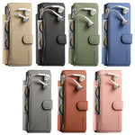 2-in-1 Magnetic Leather Wallet Case with Ring Holder for Samsung Galaxy Z Fold 6