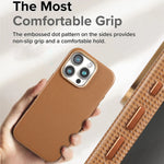 Premium Ultra-Thin Leather MagSafe Case for iPhone 16 Series