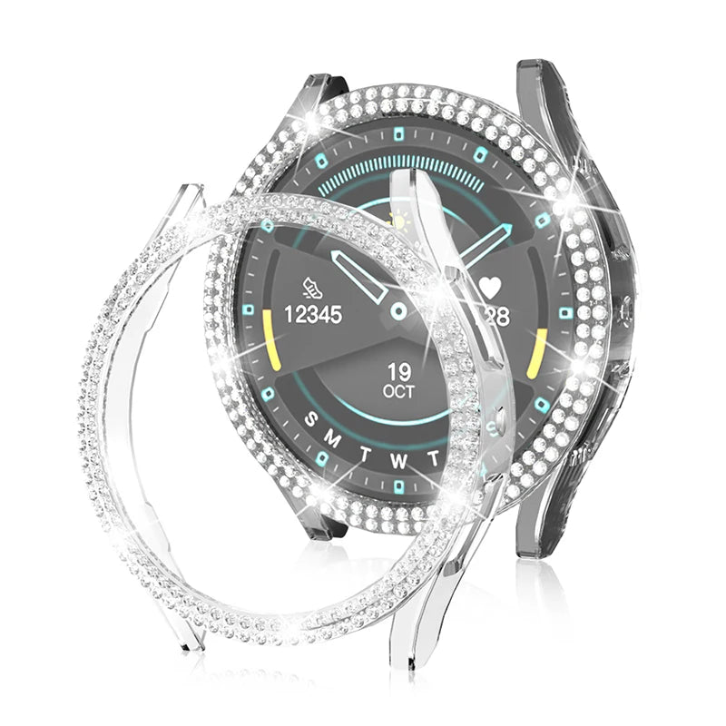 Stylish Glitter Protective Case for Samsung Galaxy Watch 6
