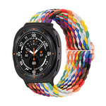 Adjustable Braided Nylon Bracelet for Samsung Galaxy Watch 8 / Galaxy Watch 8 Classic