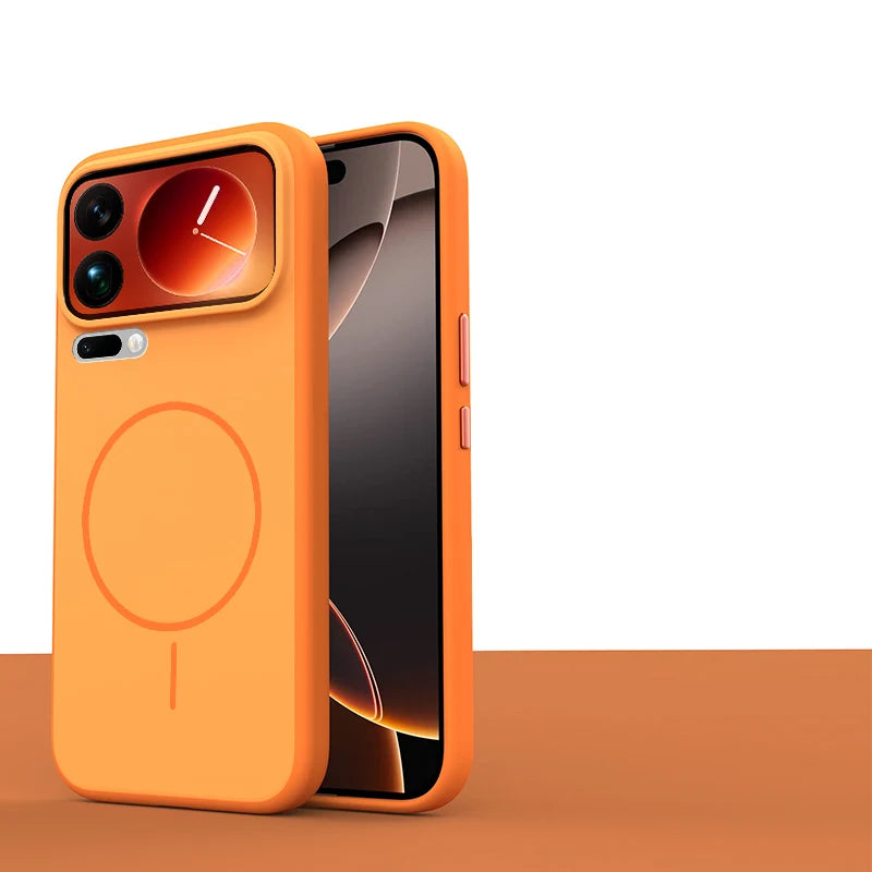 Soft-Touch Magnetic Armor Case for Xiaomi 17 Series