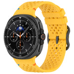 Perforated Silicone Watch Band for Samsung Galaxy Watch 9