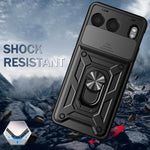 OnePlus Nord 4 Rugged Protective Case with Ring Stand