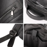 Cow Leather Multi-Function Laptop Backpack for Men
