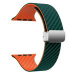 Carbon Fiber Pattern Magnetic Strap for Apple Watch