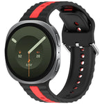 Perforated Silicone Strap with Ribbed Texture for Samsung Galaxy Watch 9
