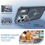 Matte Transparent MagSafe Shockproof Case for iPhone 17 Series