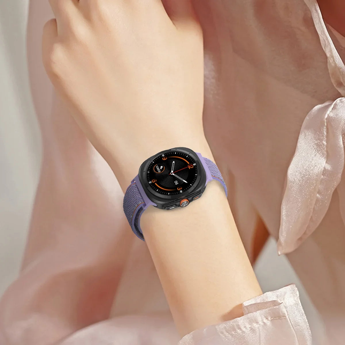 Breathable Nylon Loop Strap for Samsung Galaxy Watch Ultra and Samsung Galaxy Watch Ultra (2025)