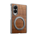 Premium Magnetic Crocodile Pattern Leather Case for Samsung Galaxy Z Fold 8
