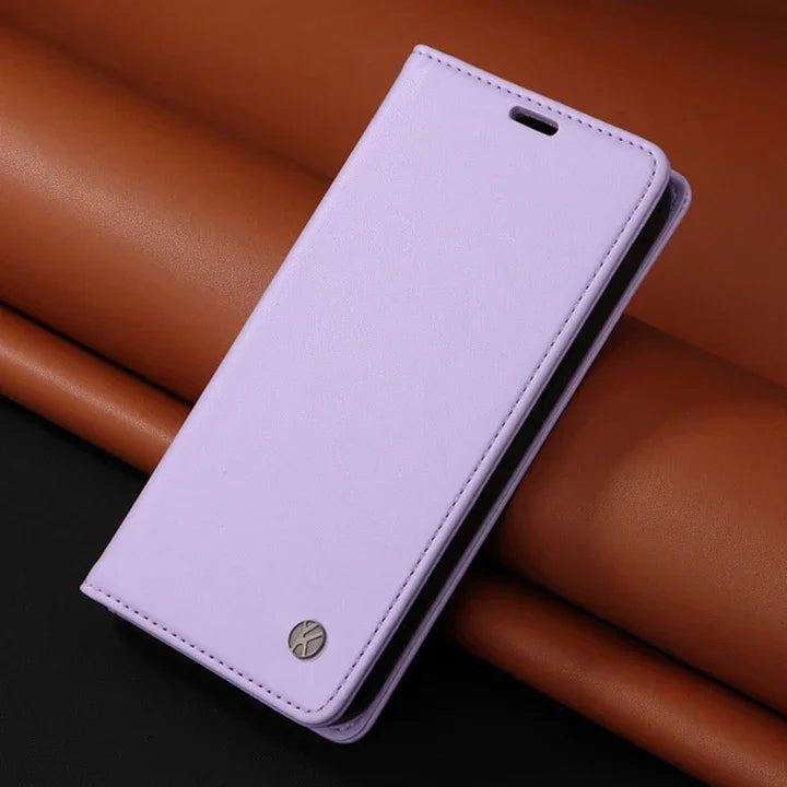 Premium Leather Book Case for OPPO Find X9 / X9 Pro