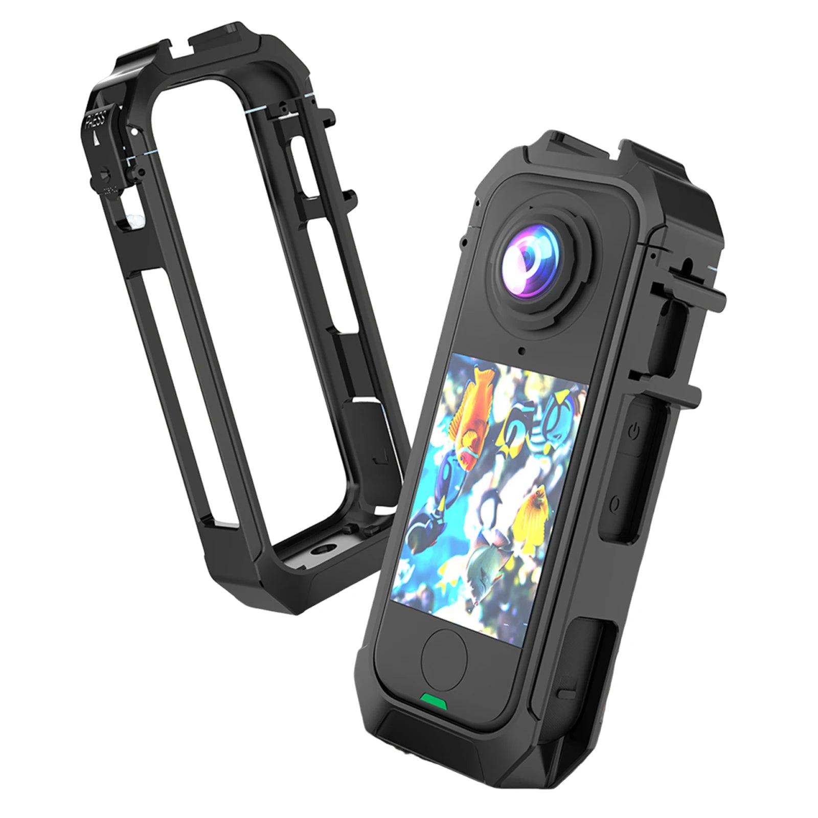 Insta360 X4 Air Protective Housing with Dual Cold Shoe Mounts