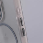 Transparent Silicone Bumper MagSafe Case with Integrated Alignment Ring for iPhone 13 Series