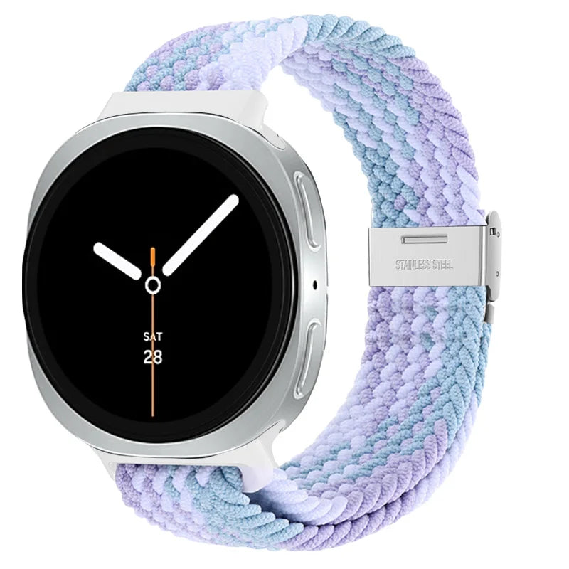 Braided Strap with Metal Buckle for Samsung Galaxy Watch 8 & Galaxy Watch 8 Classic