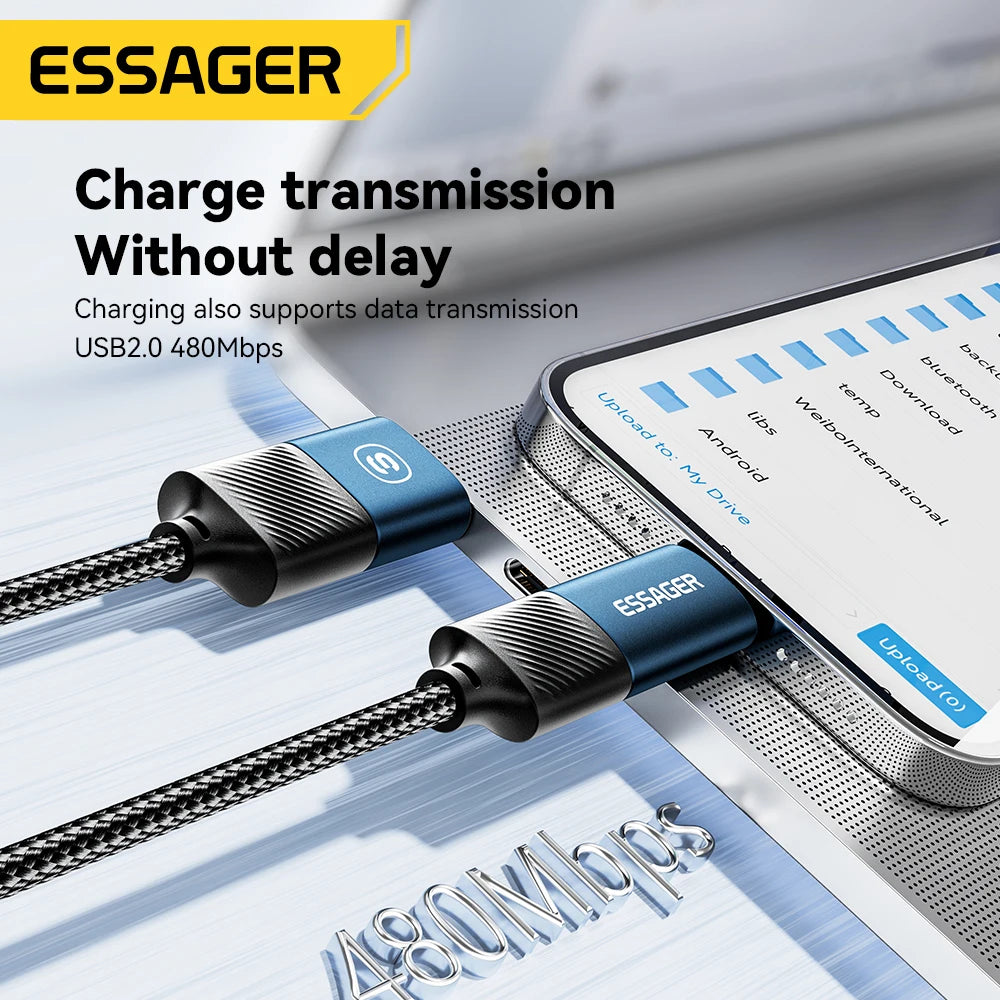 Essager 65W PD Fast Charging Multi-Function USB Cable