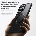 Shockproof Magnetic Case with Rotating Kickstand for Samsung Galaxy S26 Series