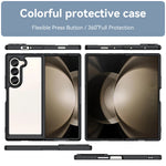 Crystal Clear TPU Protective Case for Samsung Galaxy Z Fold 6