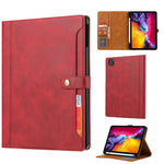 Leather Flip Case with Foldable Cover Stand for iPad Air (2024)