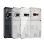 Crystal Airbags Shockproof Matte PC + TPU Case for Nothing Phone 3a / 3a Pro