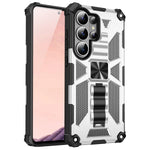 Camouflage Military Armor Case with Kickstand for Samsung Galaxy S26 Series