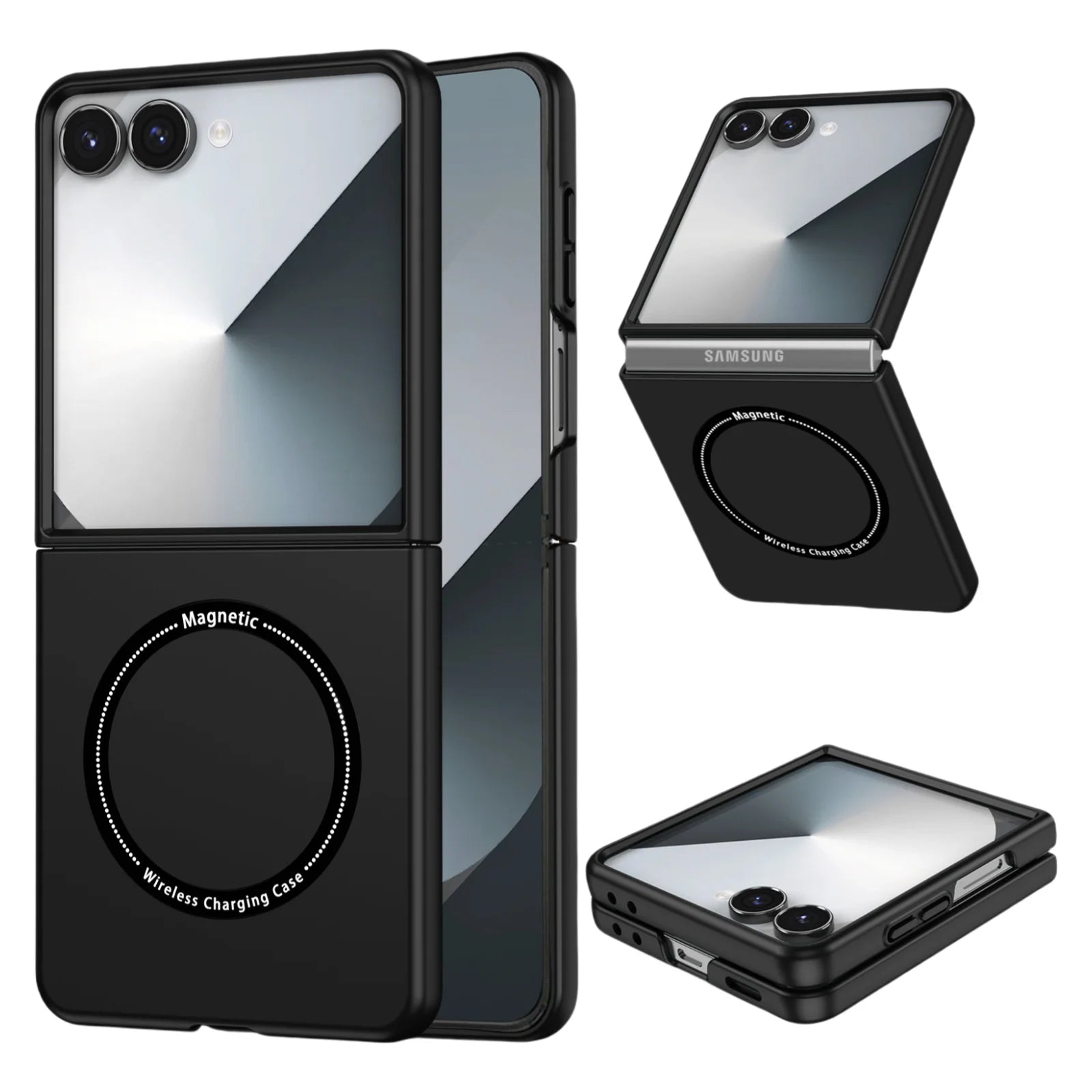 Durable Shockproof Matte Magnetic Case for Samsung Galaxy Z Flip 7