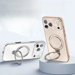 Luxury Business MagSafe Case with 360° Rotating Bracket for iPhone 17 Series