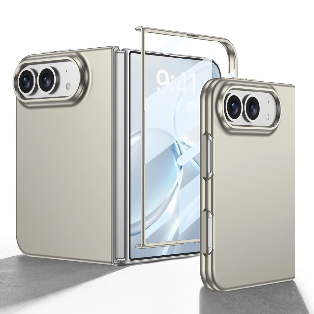 Slim Full Cover Case with Built-In Screen Protector for iPhone Duo