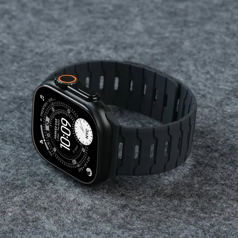 Durable Magnetic Silicone Strap for Apple Watch