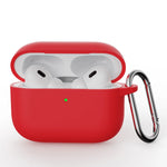 Soft Silicone Protective Case with Hook for AirPods Pro 3