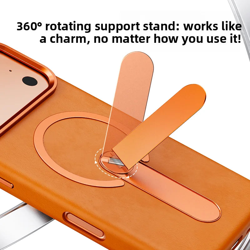iPhone 17 Series Protective MagSafe Case with Kickstand