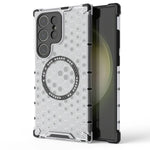 Honeycomb Pattern Magnetic Case for Samsung Galaxy S25 Series