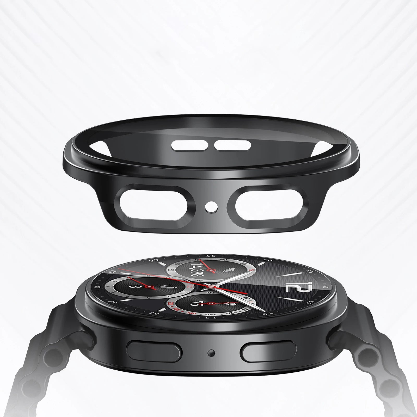 Full Coverage Screen Protector Case for Samsung Galaxy Watch 8