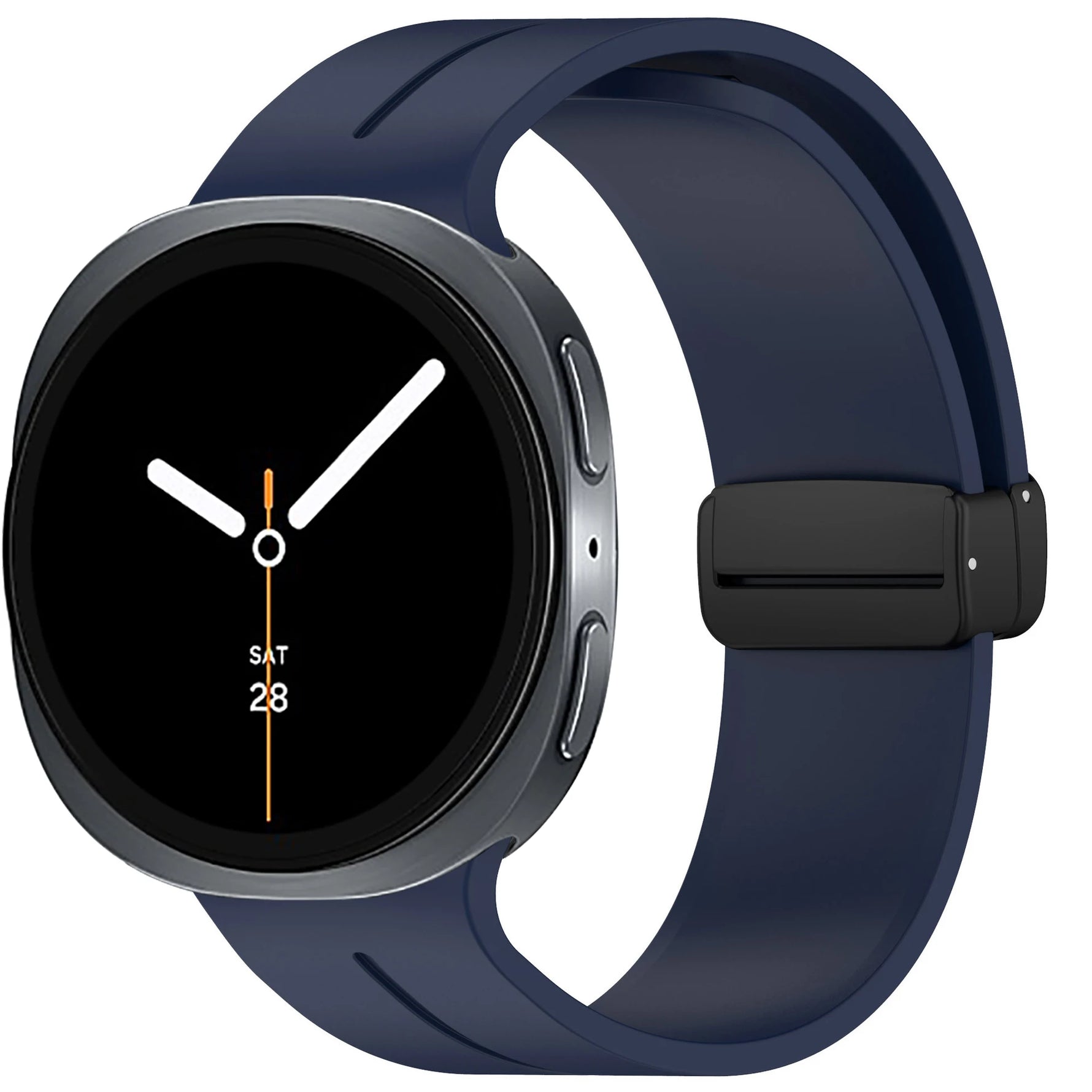 Breathable Silicone Magnetic Wristband for Samsung Galaxy Watch 8 & Galaxy Watch 8 Classic