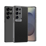 Shockproof Electroplate Leather Phone Case for Samsung Galaxy S25 Ultra