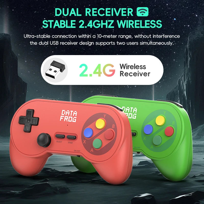 Data Frog PC07 Wireless Dual-Player Controller