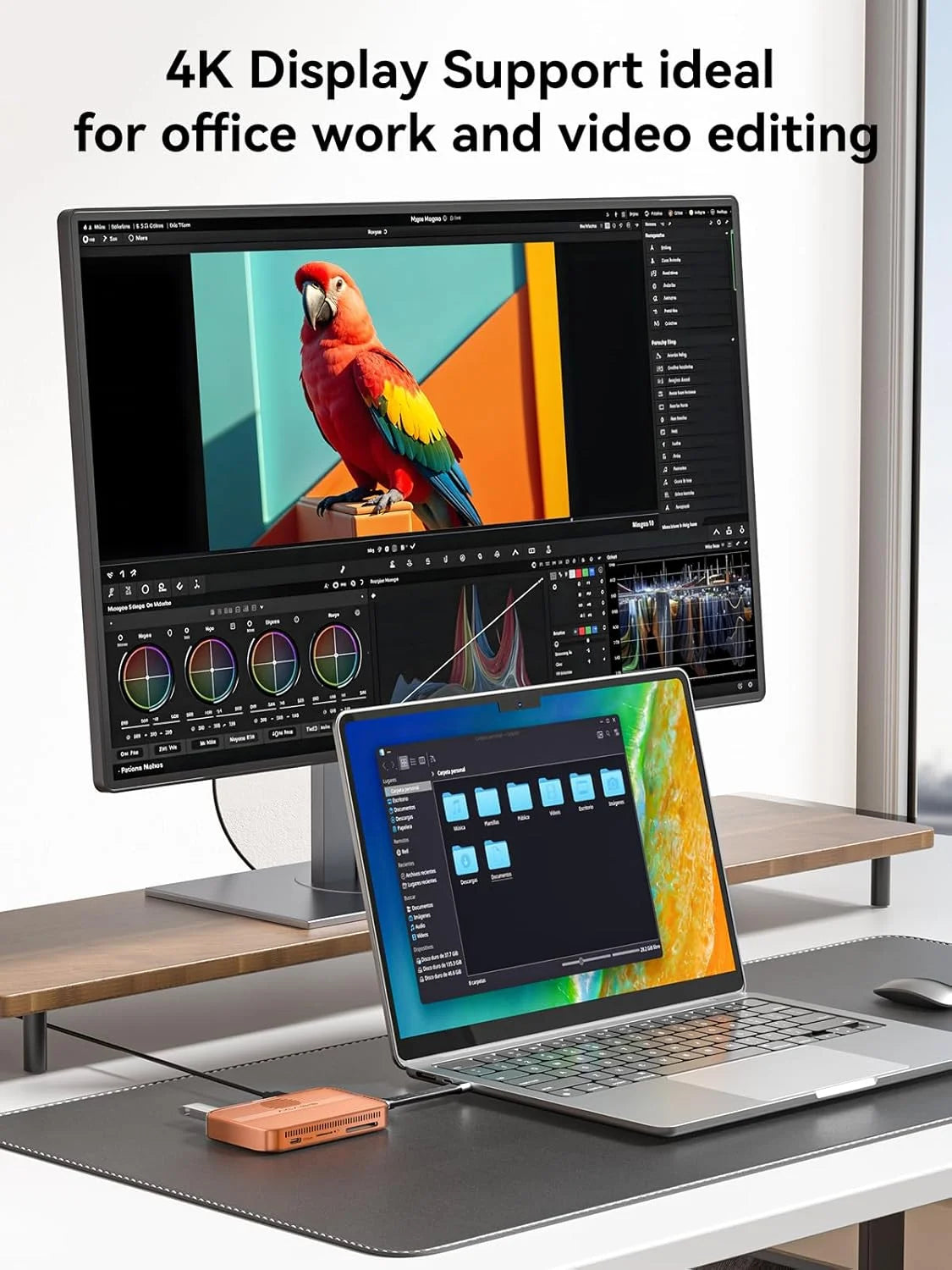 Acasis Magnetic 10Gbps USB-C Docking Station With M.2 NVMe SSD Enclosure