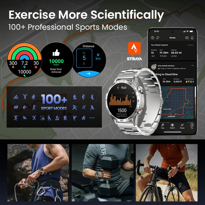 Haylou Solar 5 Fitness Smart Watch 24H Health Monitoring