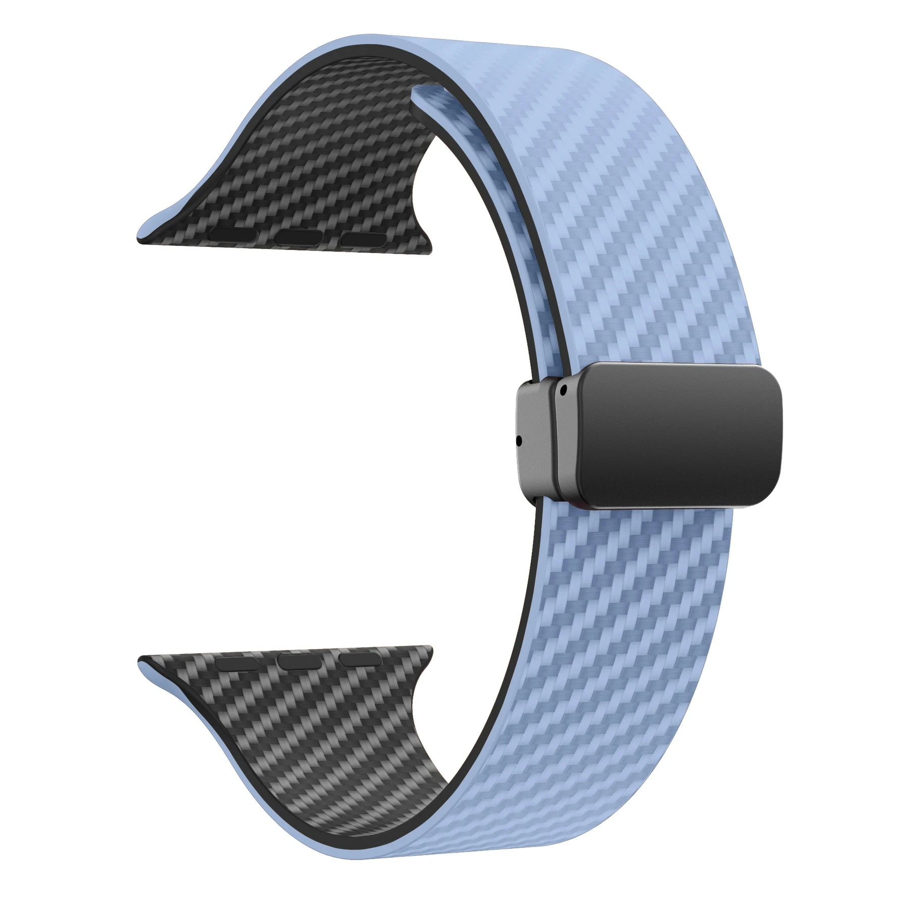 Carbon Fiber Pattern Magnetic Strap for Apple Watch