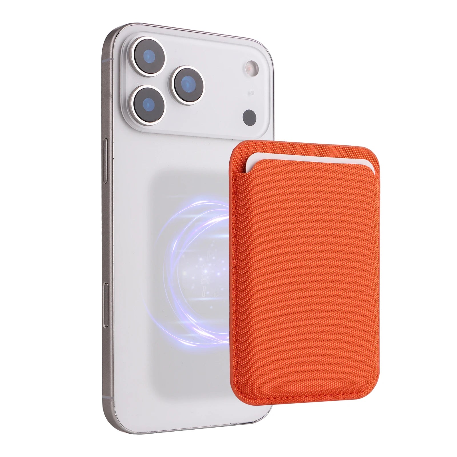 Slim Fabric MagSafe Card Holder Wallet