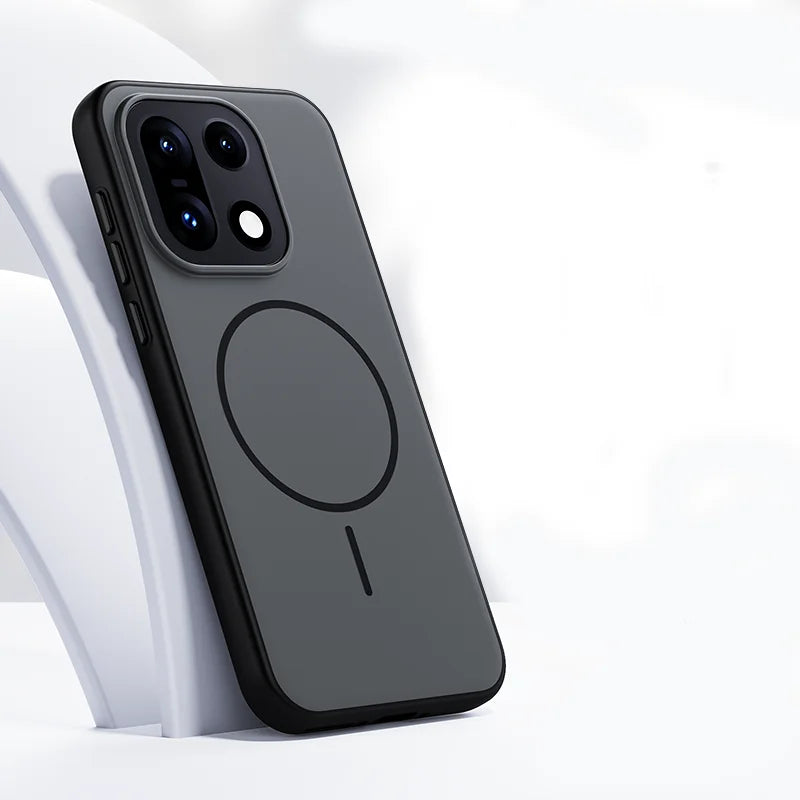 OnePlus 15 Matte Magnetic Case with Metal Buttons