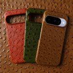 Ostrich Embossed Magnetic Case for Google Pixel 9 Series