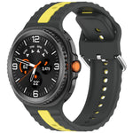 Dual-Color Silicone Strap for Samsung Galaxy Watch 8 / Galaxy Watch 8 Classic