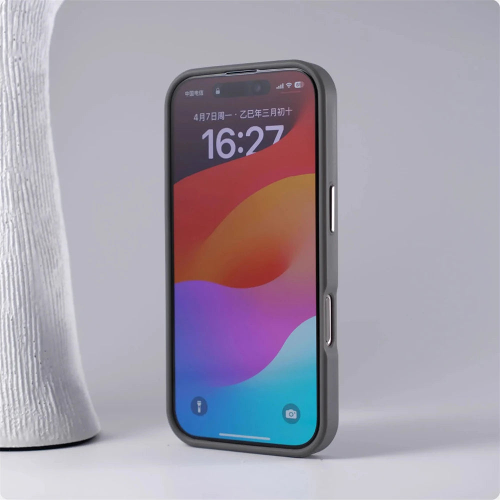 Luxury Shockproof Matte MagSafe Case for iPhone 16 Series