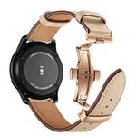 Luxury Leather Strap with Metal Buckle for Samsung Galaxy Watch 8 & Galaxy Watch 8 Classic