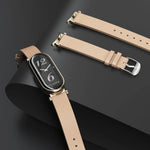 Leather Strap for Xiaomi Mi Band 8