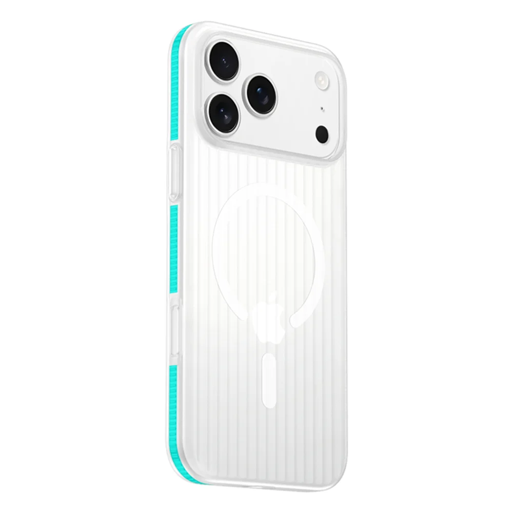 Stylish Corrugated Texture MagSafe Case for iPhone 17 Series