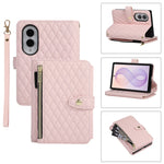 Quilted Leather Wallet Case with Foldable Viewing Stand for Samsung Galaxy Z Fold 8